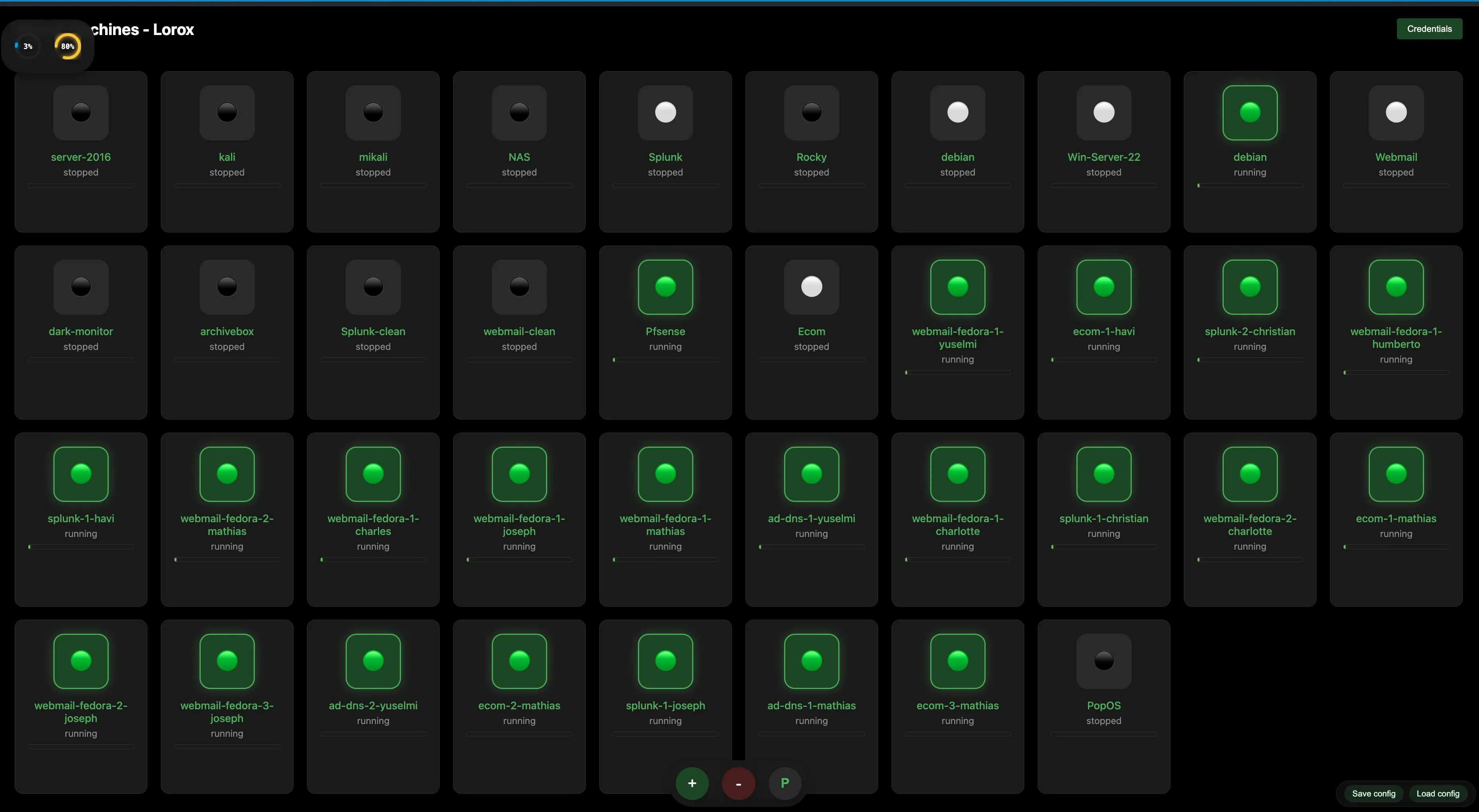 deployed nodes in proxnex app