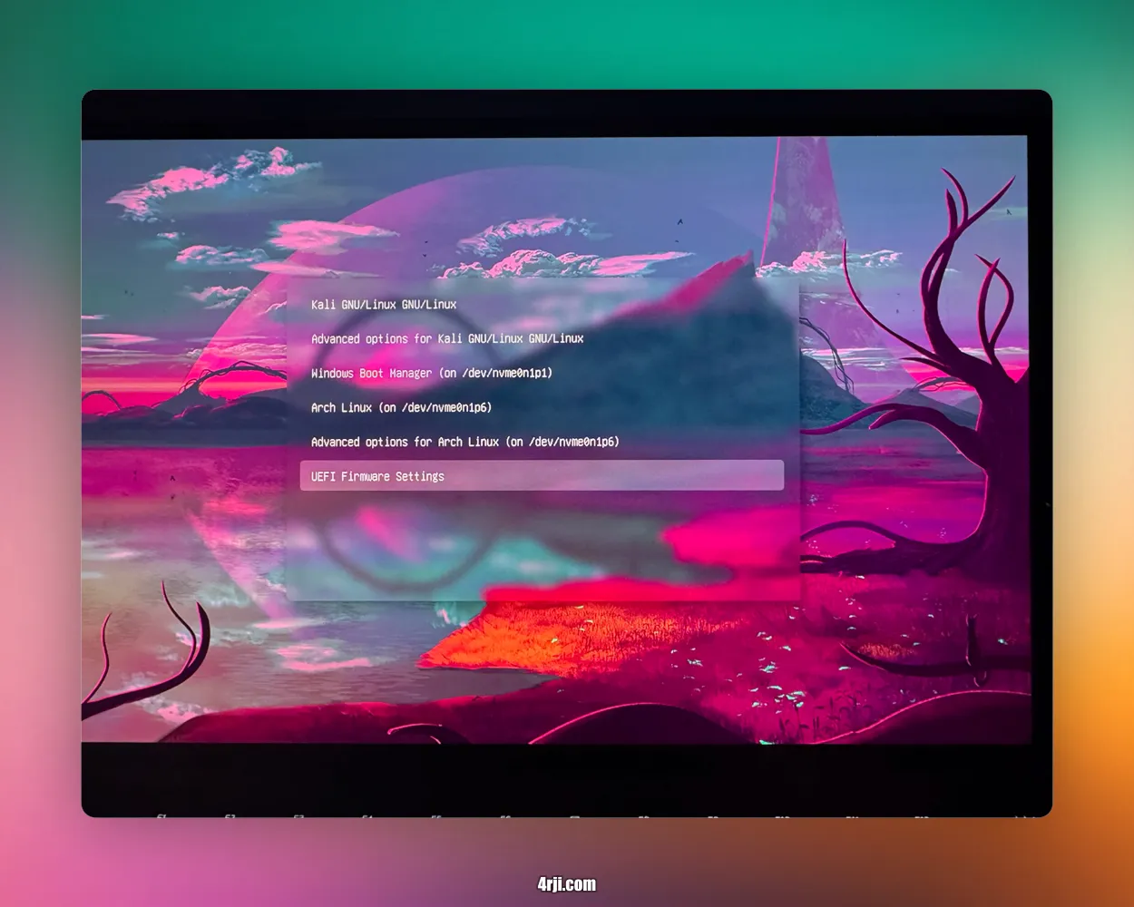 Kali Grub Installation