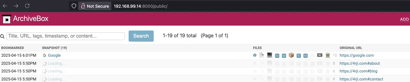SSH Remote Archiving Complete