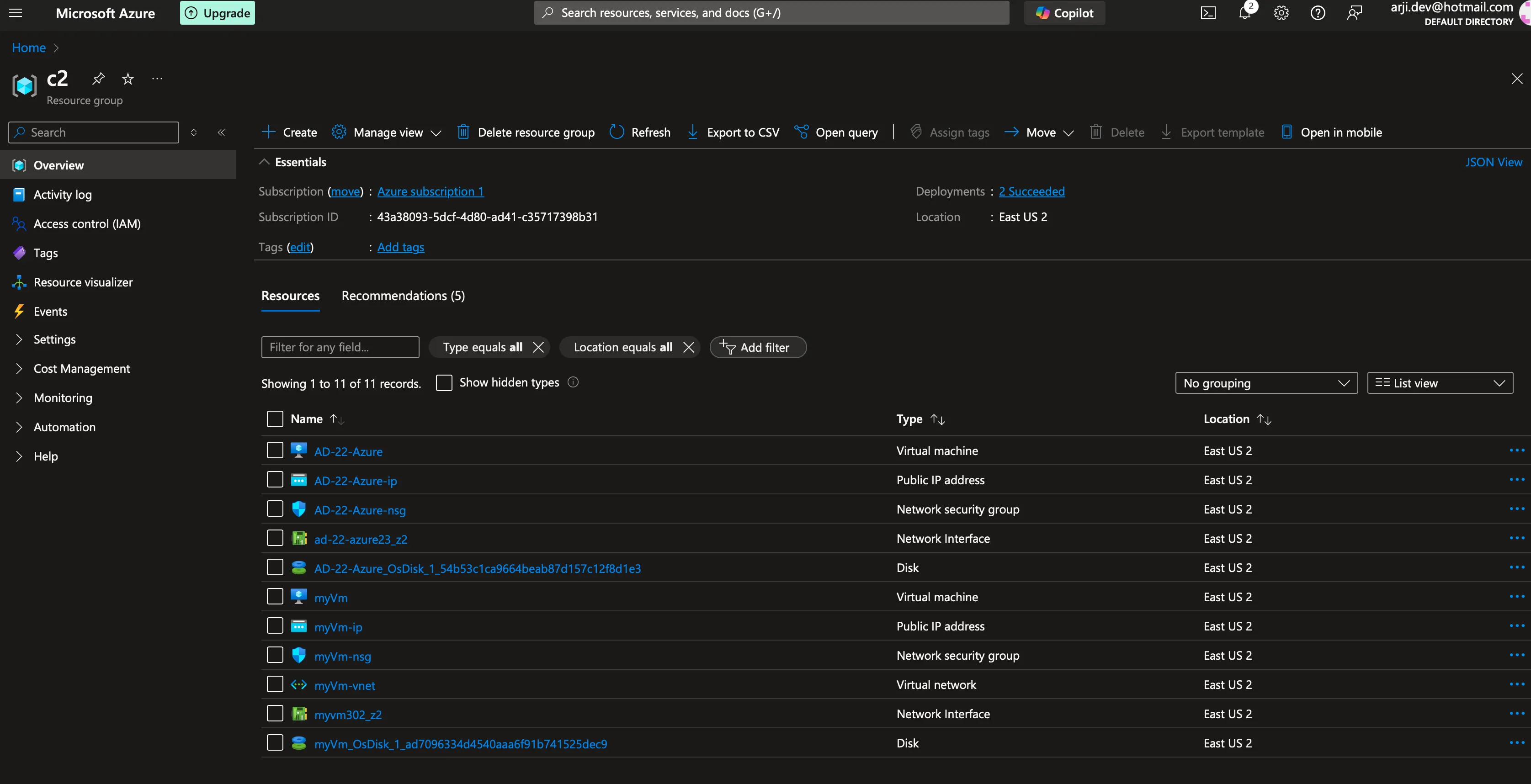 Create Virtual Network Gateway