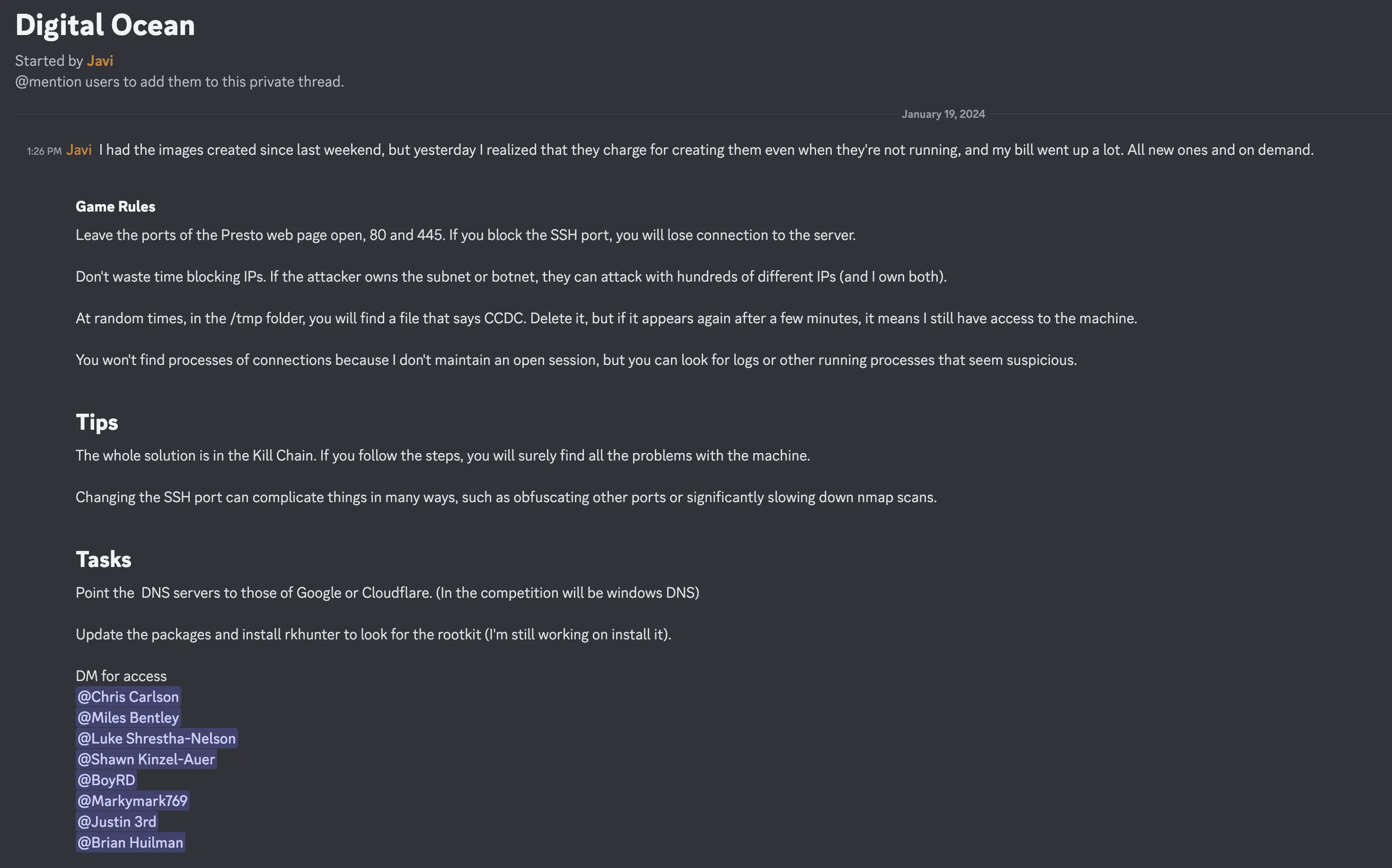 Discord Lab Instructions