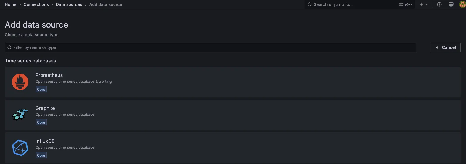 Grafana Prometheus Data Source