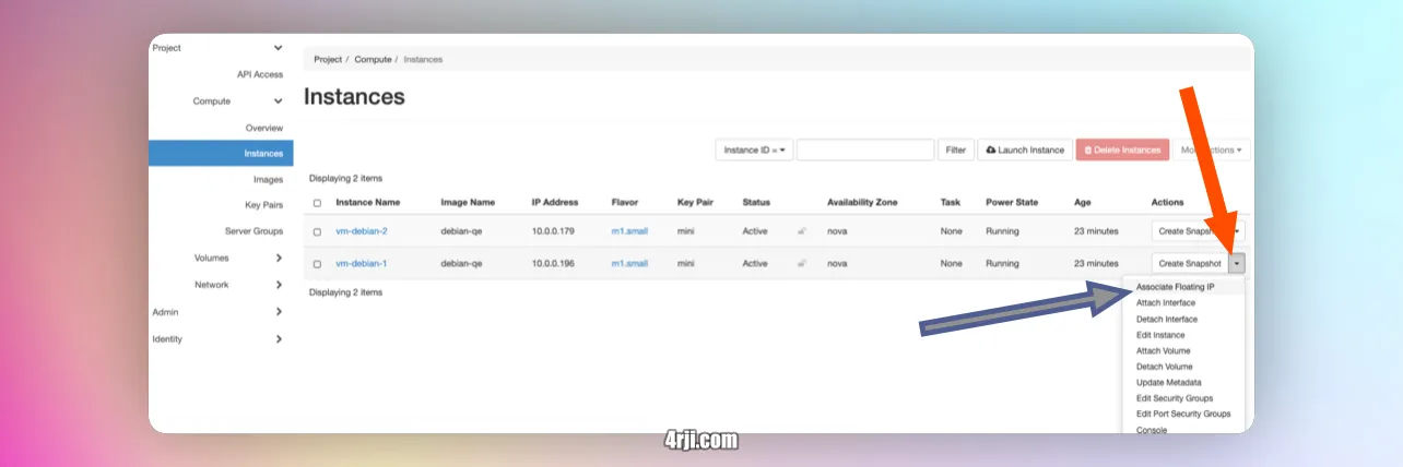 Create OpenStack Project