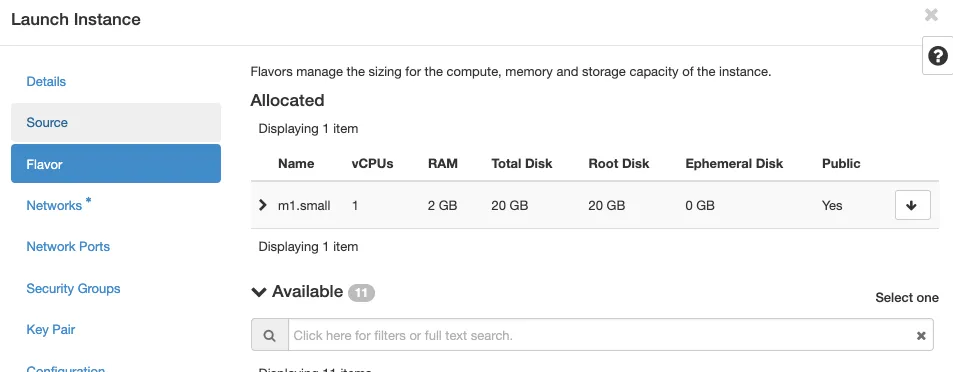 Create OpenStack Project