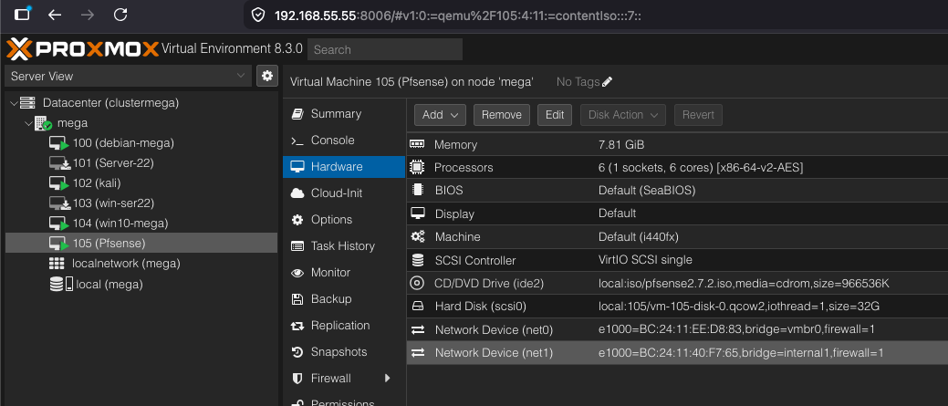 pfSense Config